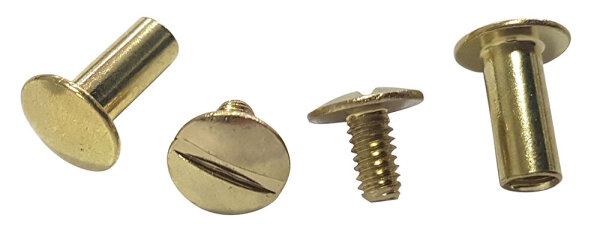 Zilco Brass Chicago Screws (Schrauben)